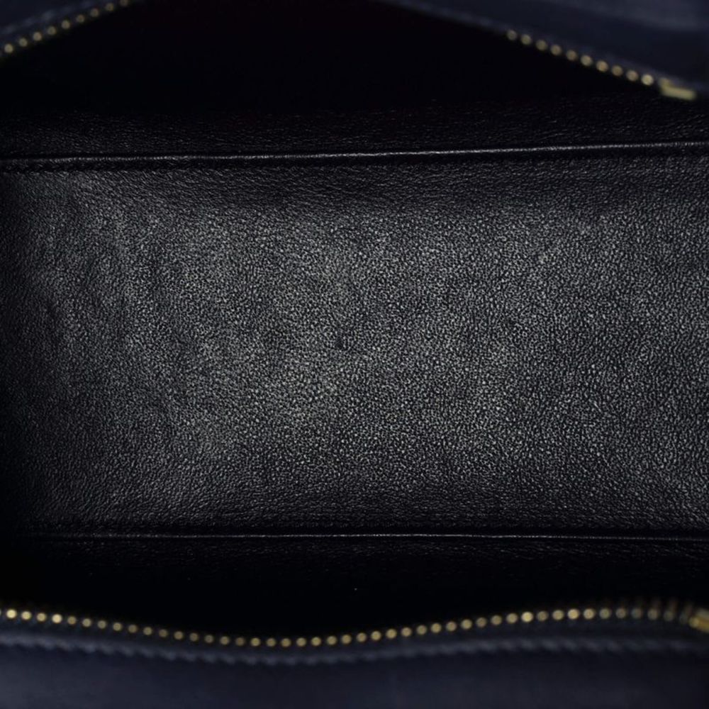 Celine Luggage Bag Smooth Leather Nano Blue - Picture 5 of 9